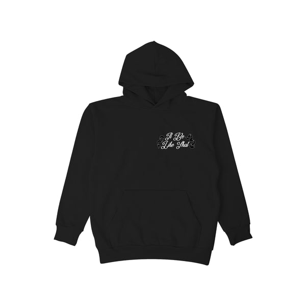 Smile & Cry Hoodie - Black